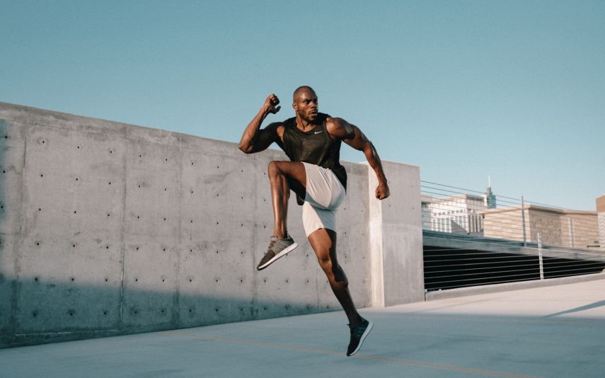 Blog post athlete outdoor photo shoot behind the scenes